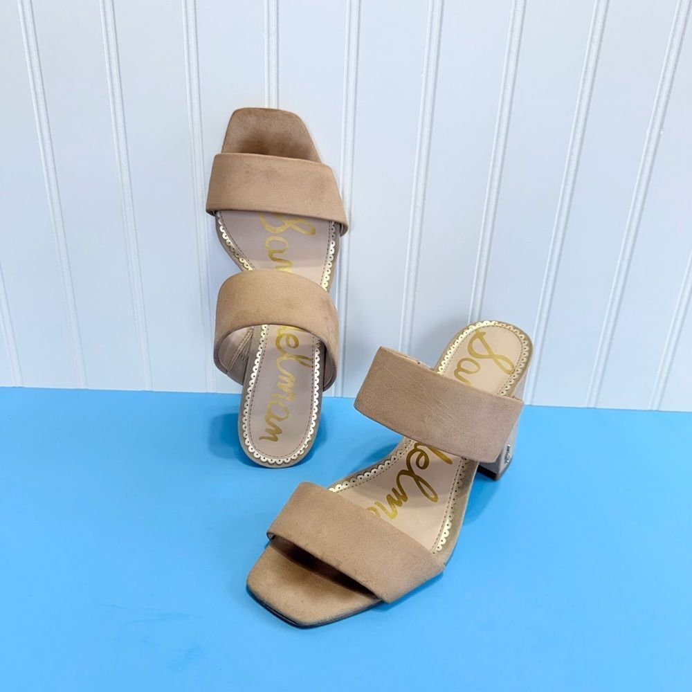 SAM EDELMAN Open Toe Delany Mule Size 7M
